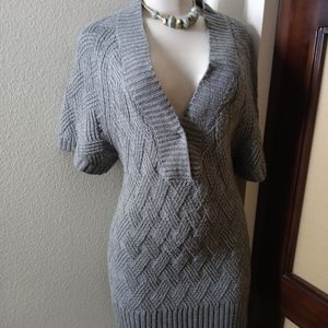 Gray Sweater Dress